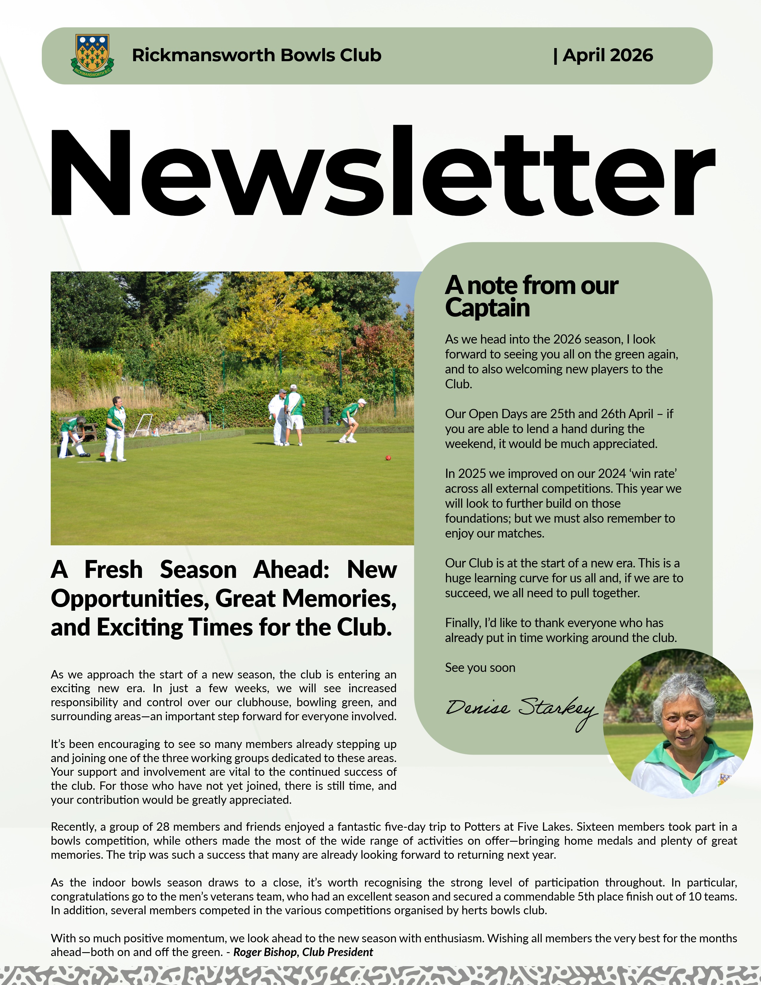 April Newsletter 2026